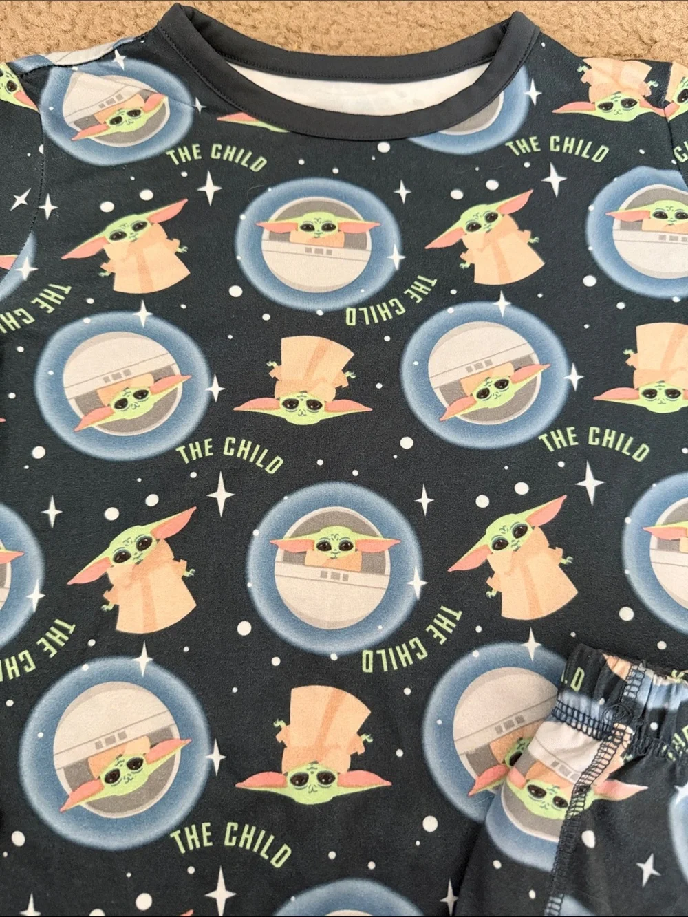 Star Wars Mandalorian The Child Kids Pajama Set